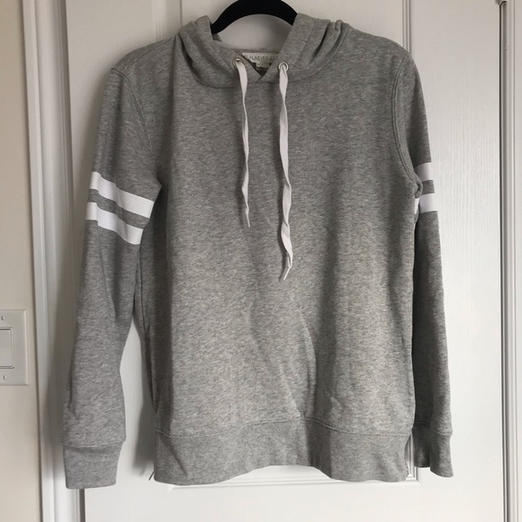 Grey Tokyo hoodie with side zippers - Picture 2 of 3